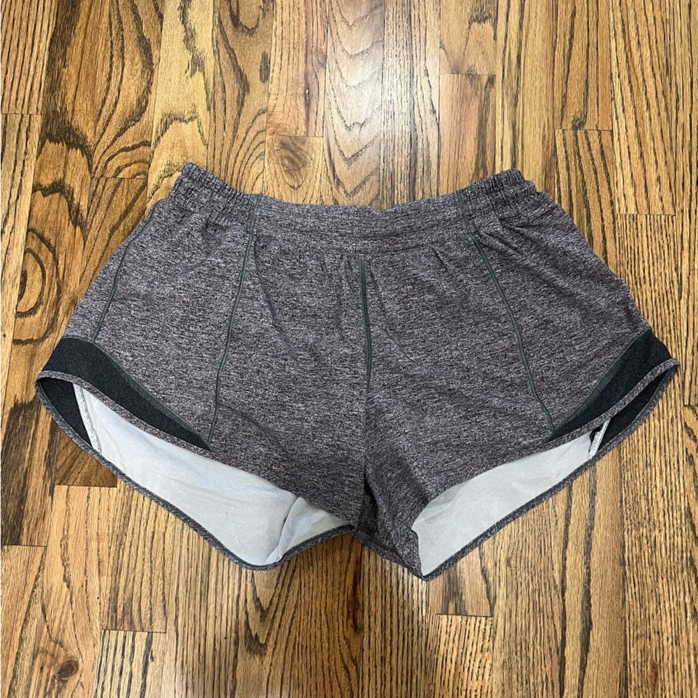 Lululemon Gray Hotty Hot Shorts